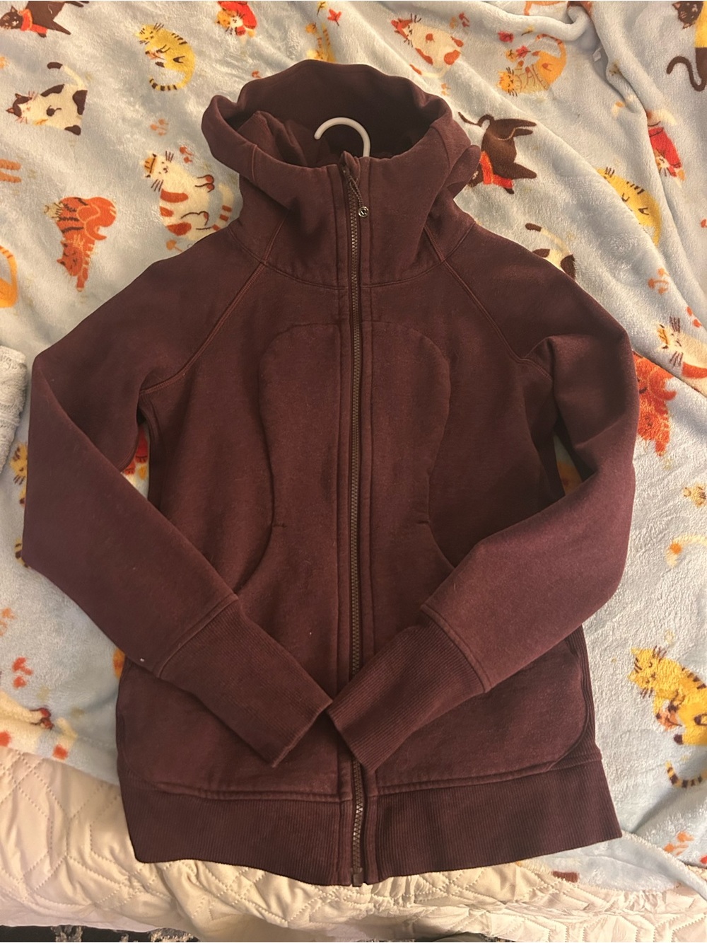 Maroon Lululemon Scuba Hoodie